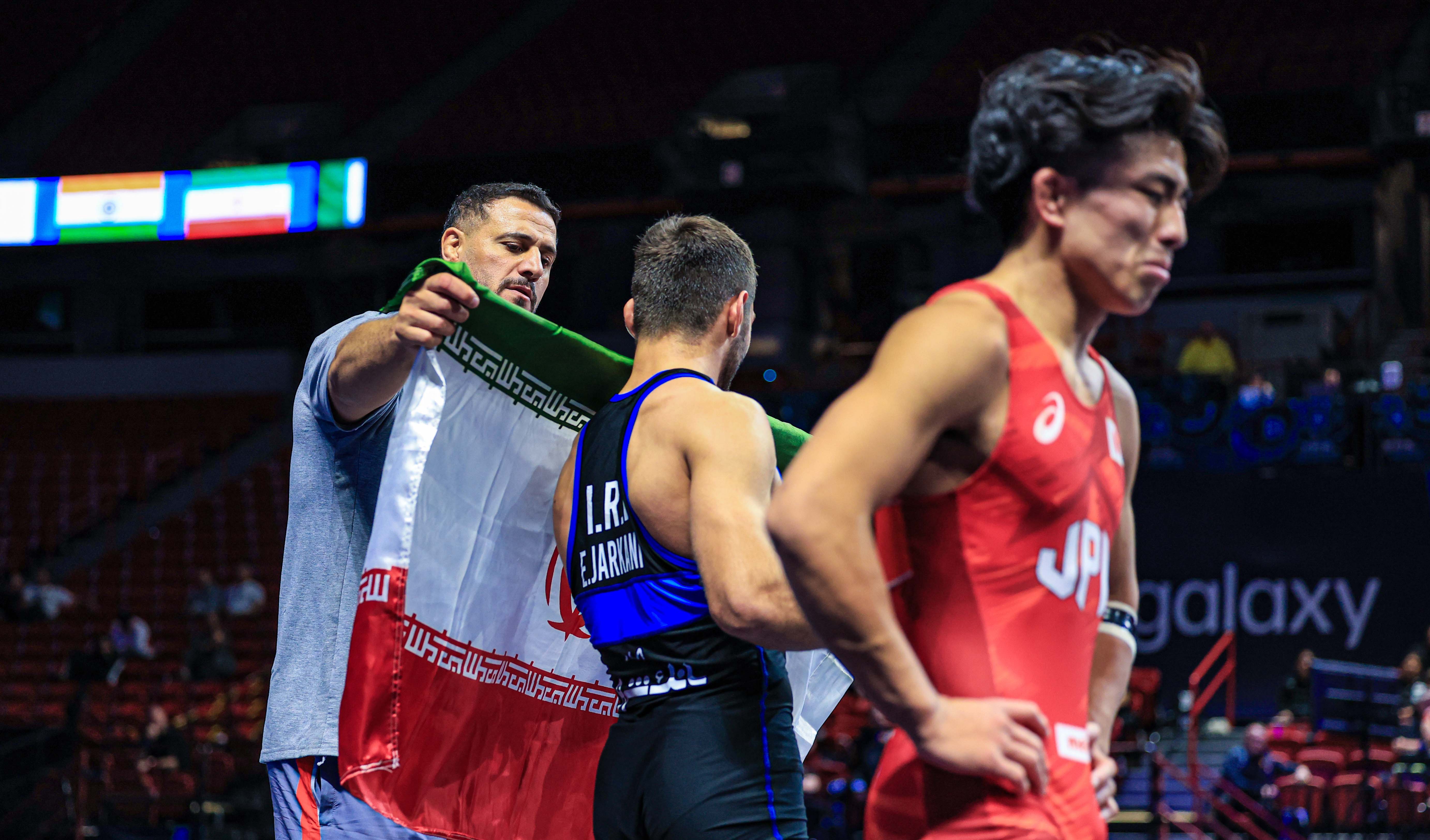 7163kg GR - Erfan Behnam Jarkani (IRI) df. Manato Nakamura (JPN)- _26284