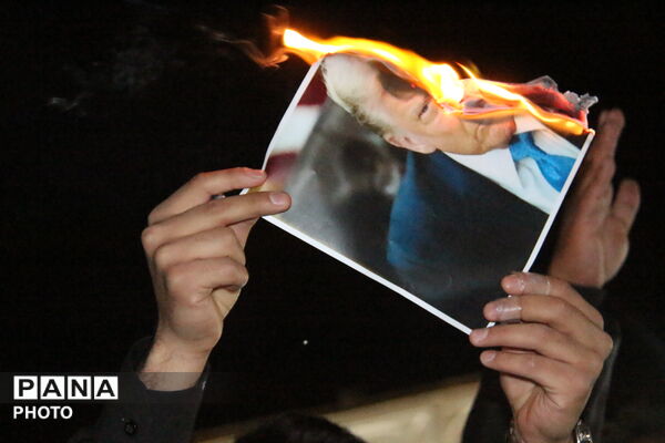 کاروان ترامپ سوزی در یزد