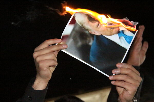 کاروان ترامپ سوزی در یزد