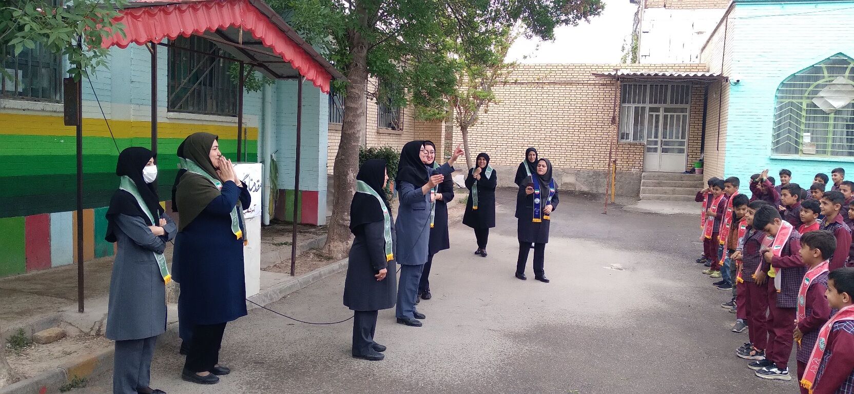 کارناوال شادی در دبستان دوره اول شهید فهمیده آشخانه