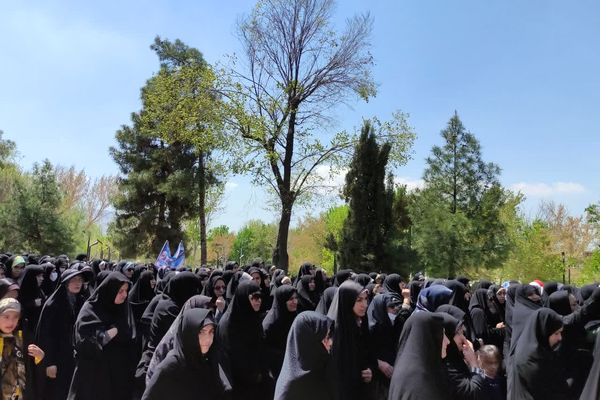 حضور حماسی مردم زرقان در راهپیمایی روز قدس