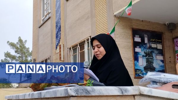 نواخته شدن زنگ مهر در مدارس شهرستان خلیل‌آباد 