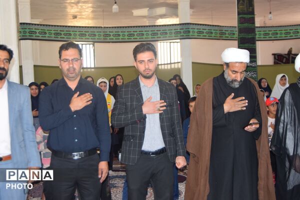 منطقه بیرانوند غرق در سوگ؛ مراسم باشکوه وداع با رهبر شهید