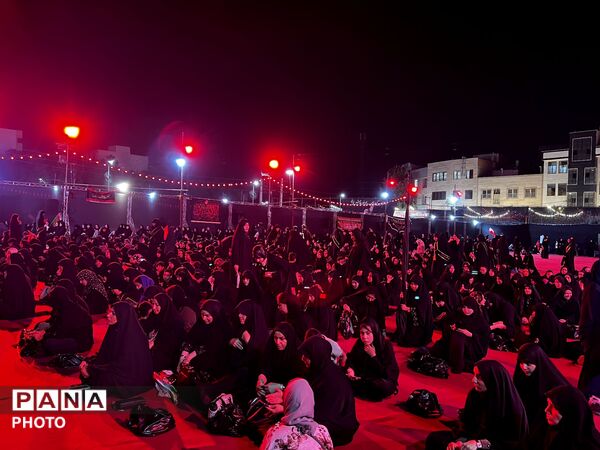 عزاداری دهه  سوم محرم در ساوجبلاغ  