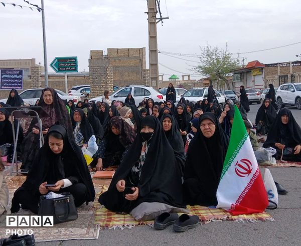جلوه‌هایی از برگزاری نماز عید سعید فطر در شهر جعفریه قم