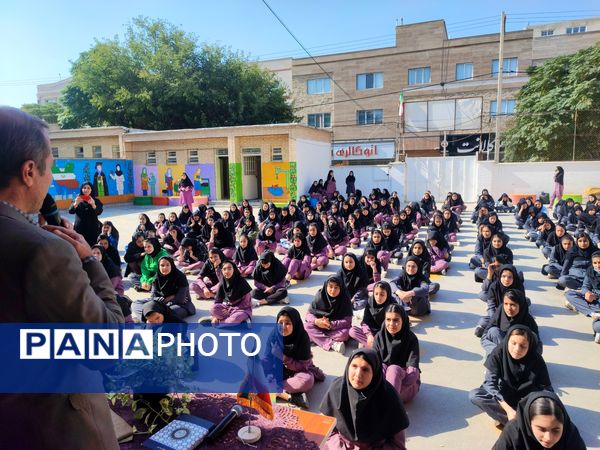 نواختن زنگ آغاز هفته سلامت روان در شهرستان سملقان