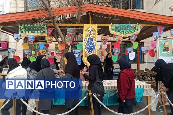 برپایی موکب‌های پذیرایی به مناسبت میلاد امام زمان (عج) در مدارس ناحیه دو شهرری