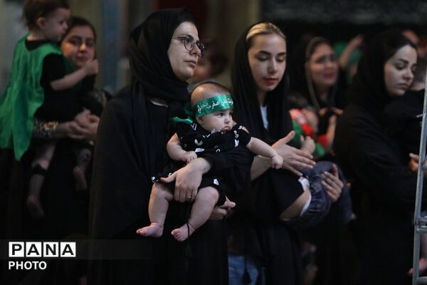 مراسم شیرخوارگان حسینی در صفادشت 