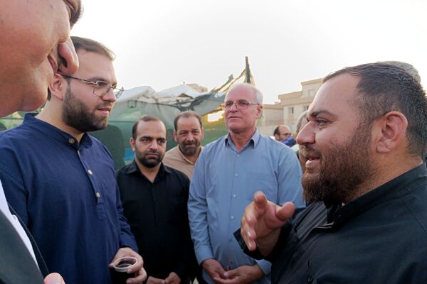 بازدید قائم مقام سازمان دانش‌آموزی کشور از مواکب استان کرمانشاه 