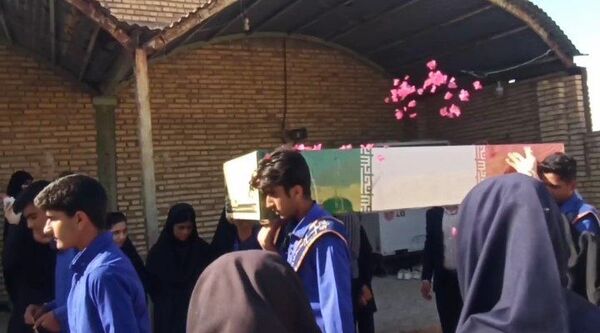 شهید گمنام مهمان مردم روستای رضوان شد