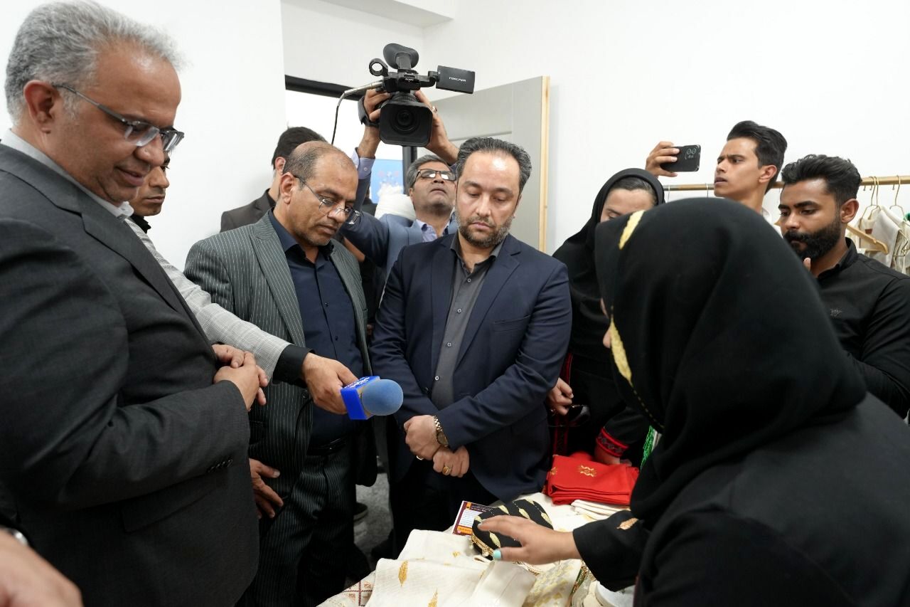خامه‌دوزی ادیمی؛ گامی برای توسعه مشاغل خانگی سیستان