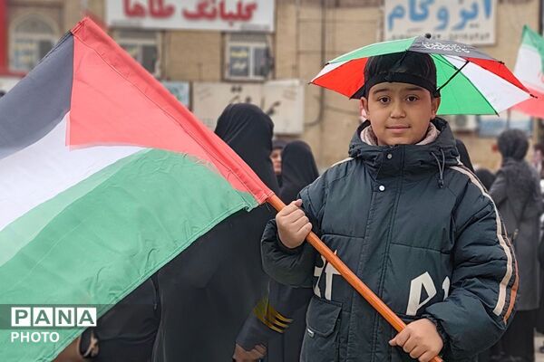 راهپیمایی روز قدس در شهرک واوان اسلامشهر 