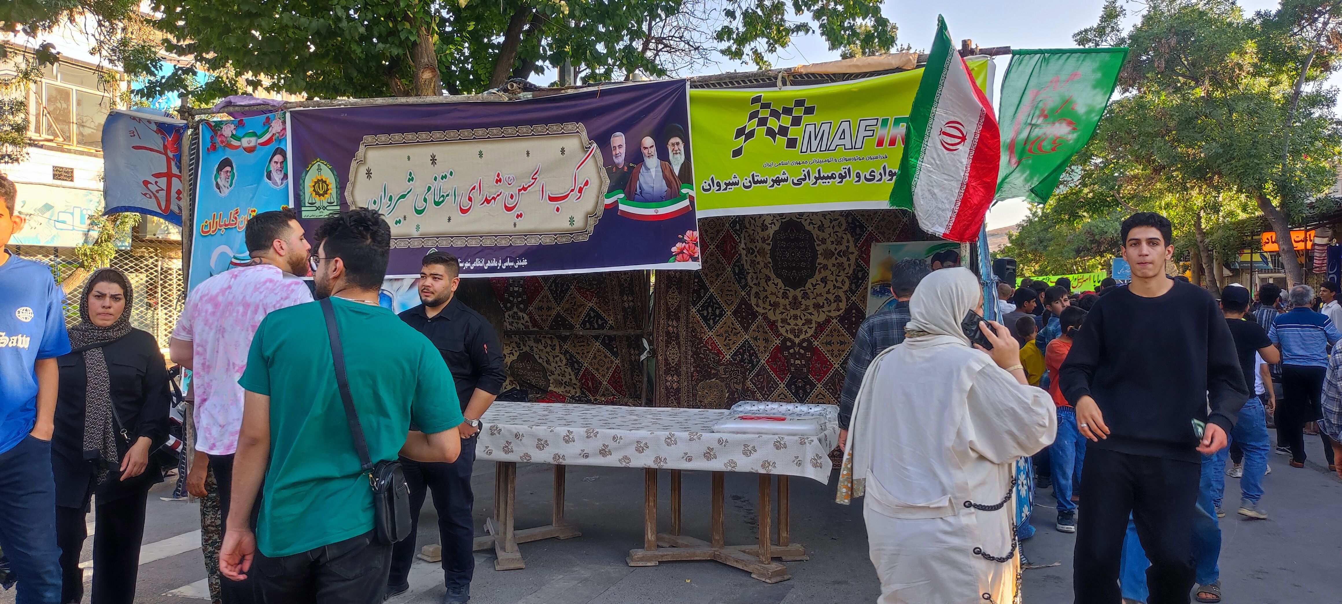 جشن بزرگ عید غدیر در موکب های شیروان