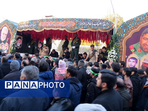 استقبال از شهدای گمنام در شهرستان بجنورد 