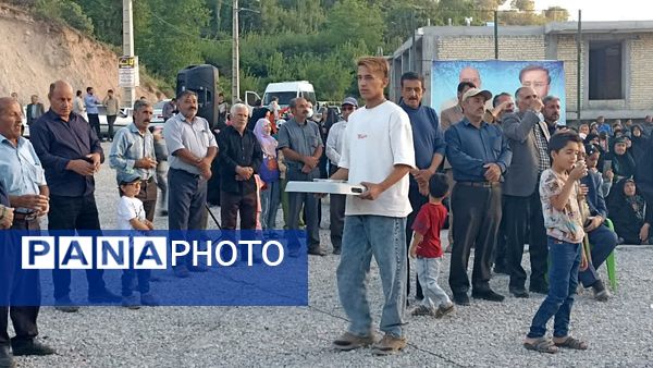 استقبال پر‌شور مردم دهستان کریک از کاروان خدام رضوی