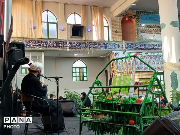 همایش شیرخوارگان حسینی در مسجد شهدا شهرستان کوهپایه