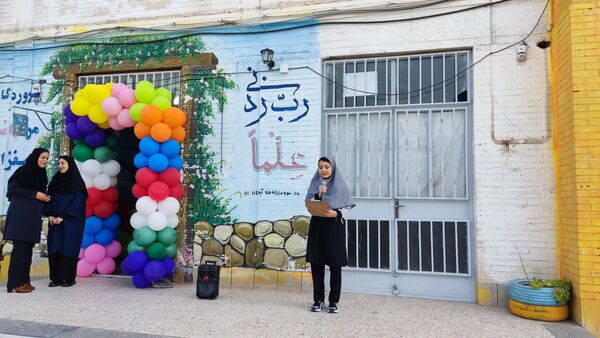 آغاز سال تحصیلی جدید در دبیرستان نمونه دولتی مهرورزان خواف
