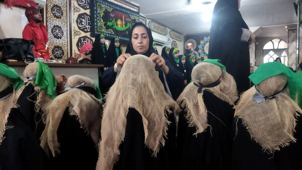 پیاده‌روی عزاداران زینبی در قائمشهر