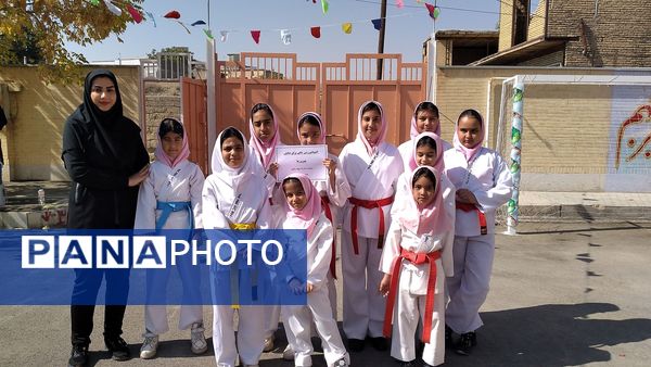 المپیاد دختران سامان: قدرت، دقت و انعطاف در کاراته، تیراندازی و ژیمناستیک به نمایش درآمد