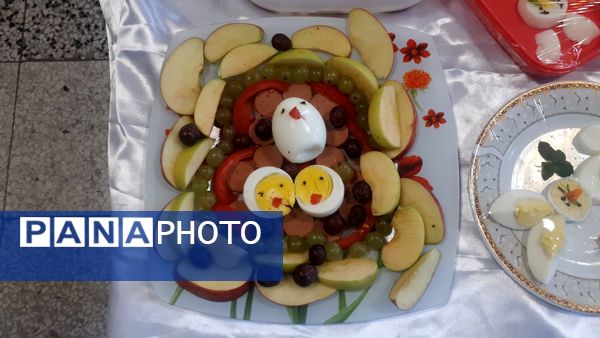 جشنواره تخم مرغ دبستان دخترانه فاطمه بهزادی  چناران