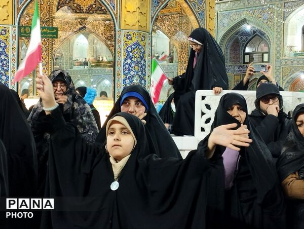 از جنگ تا اجتماع عظیم محکومیت جنایت کاران در حرم مطهر رضوی 