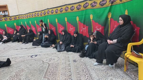 عزاداری ماه محرم در مسجد پیامبر اعظم شهرستان جم