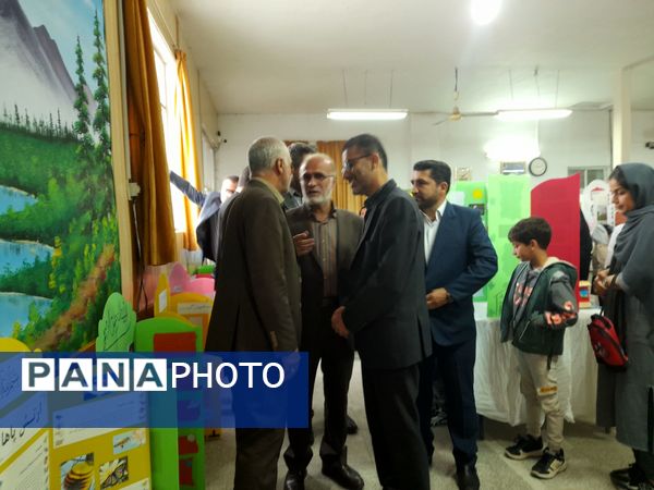 نمایشگاه طرح جابر در دبیرستان بیت المقدس قائمشهر