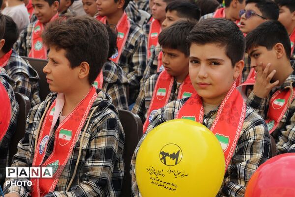 آیین افتتاحیه طرح ملی «با انرژی‌ها» در دبستان معلم اردبیل