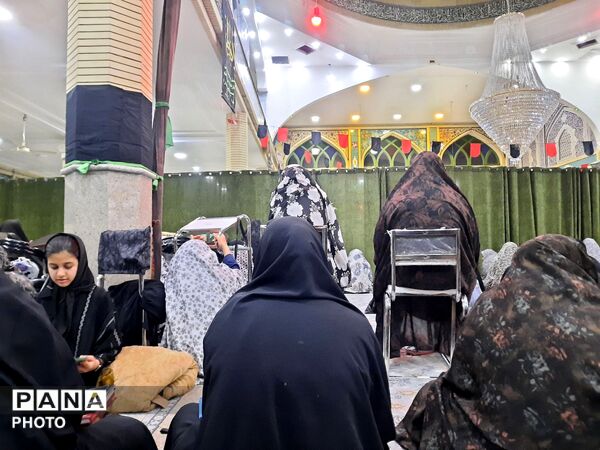 مراسم سومین شب قدر در روستای مزده خلیل آباد 