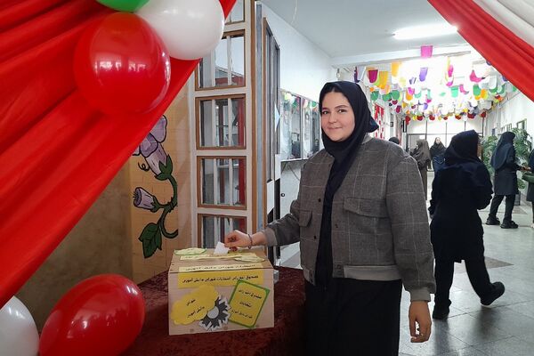 انتخابات شورای دانش‌آموزی در ناحیه 2 شهرری 