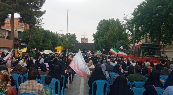 نیشابور در جشن غدیر غرق در شادی؛ از میدان امام خمینی تا انقلاب، موج حضور مردم