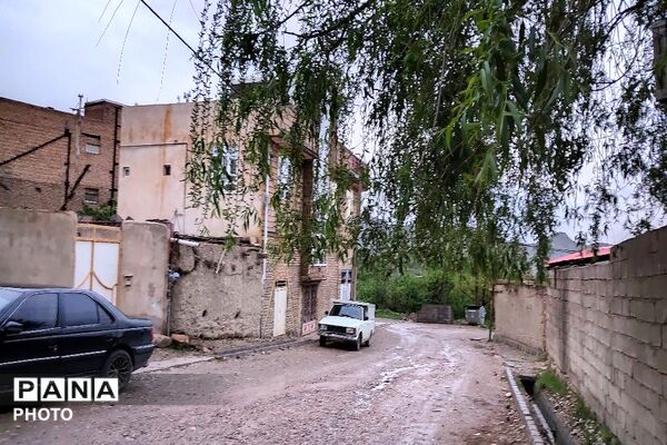 حال و هوای شهر بار بعد از بارش زیبای باران 