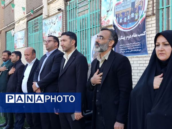 افتتاح مسابقات ورزشی بین مدرسه‌ای «جام اقتدار ایران»