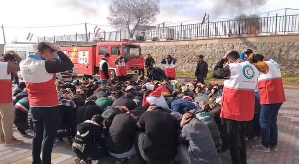 بیست و هفتمین مانور سراسری زلزله و ایمنی در هنرستان حاج حسن شهبازی اهر