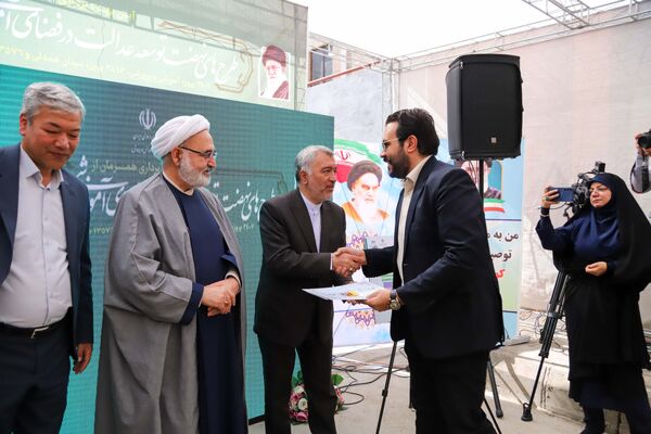 آیین افتتاح مرکز جامع سنجش، آموزش، توان بخشی و مداخله بهنگام رشدی و تربیتی شادروان حاج حسین زواریان کرمانی 