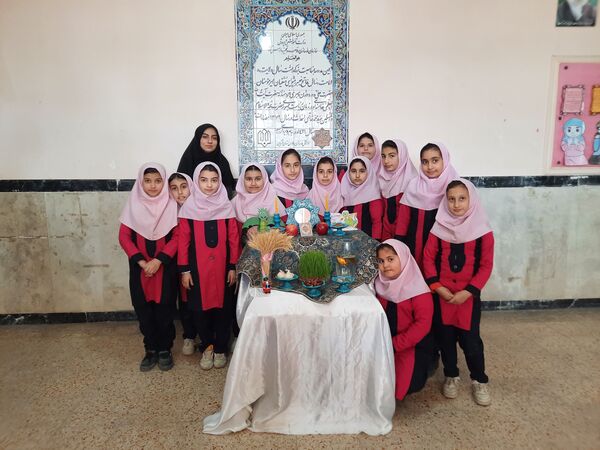 جشن عید نوروز در مدارس استان قزوین