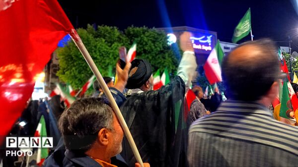 فریاد خونخواهی نیشابوری ها در پنجاه و نهمین شب از تجمعات مردمی