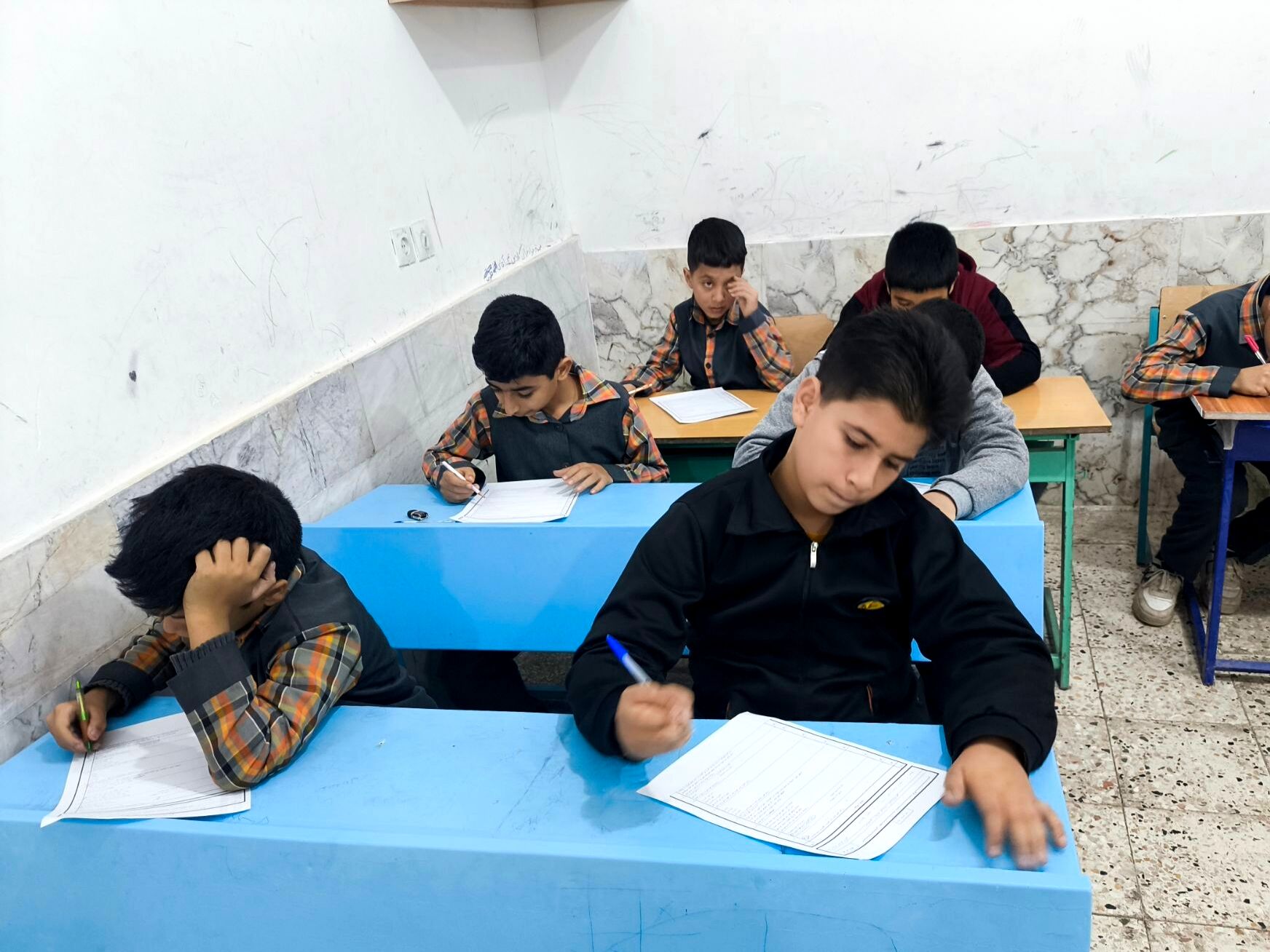 آغاز مرحله آموزشگاهی مسابقات قرآن و عترت در دبستان شهید پسندیده فدافن 