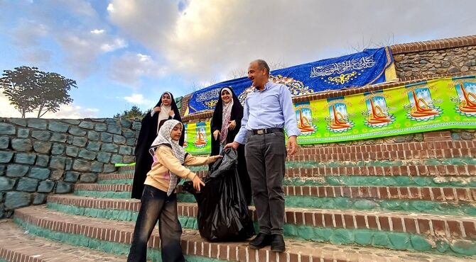 عشق و اخلاص کنار هم در جشن بزرگ غدیر 