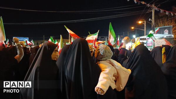 همایش بزرگ خونخواهان امام شهید در پلدختر 