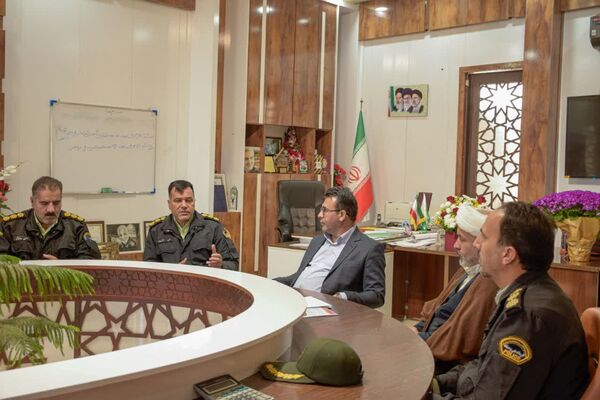 دیدار صمیمانه مسئولین سازمان‌ها و ادارات کاشمر با شهردار