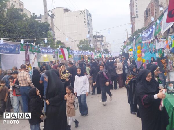 مهمانی بزرگ عید غدیر در گلوگاه 