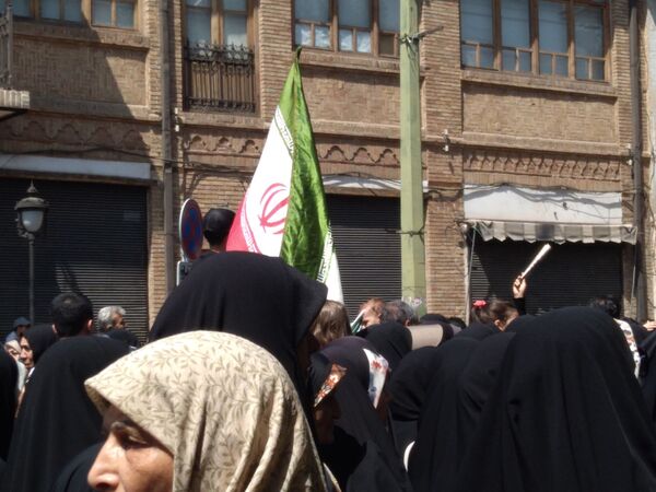 راهپیمایی مردم قزوین در جمعه خشم ونصر 
