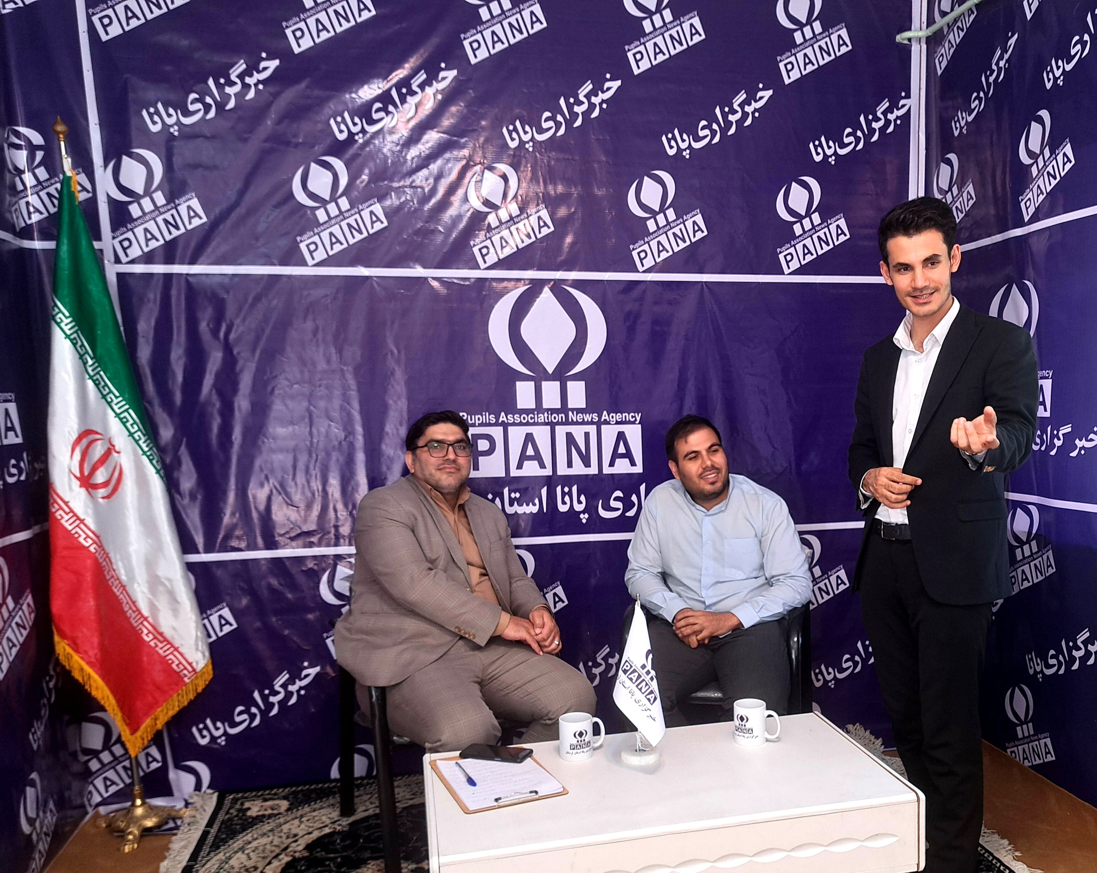 بازدید از استودیوی جدید خبرگزاری پانا استان لرستان