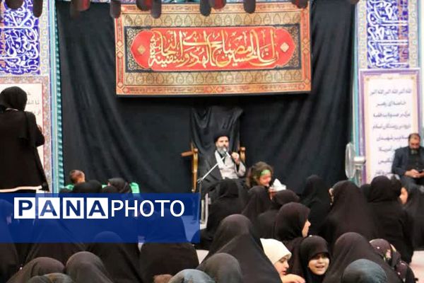 مراسم شیرخوارگان حسینی در منطقه پردیس 