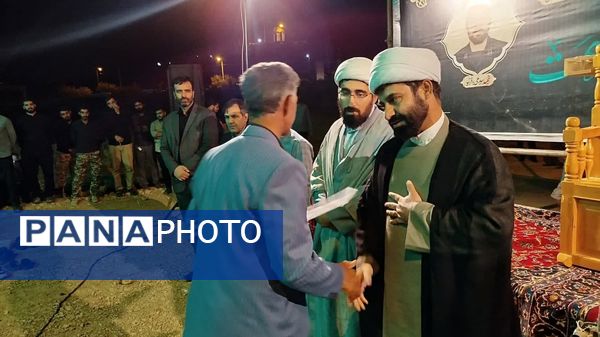 حضور پرشور مردم نورآباد در یادبود شهید حسین محمودی