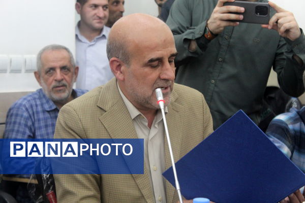 آیین تکریم و معارفه مدیر آموزش و پرورش گلوگاه 