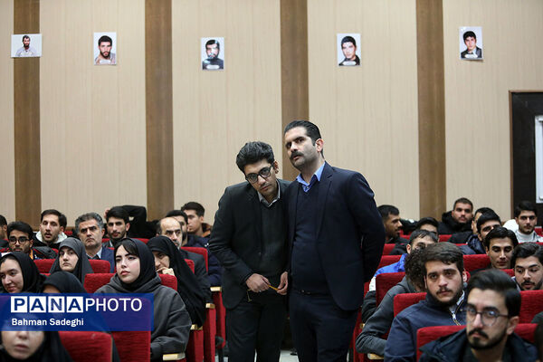 مراسم روز دانشجو در پردیس شهید چمران دانشگاه فرهنگیان