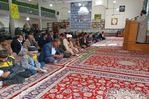 نماز جمعه عبادی سیاسی در شهر بار