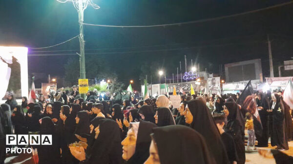 نود و دو مین حضور و اتحاد مردمی کوهدشت در دفاع از وطن